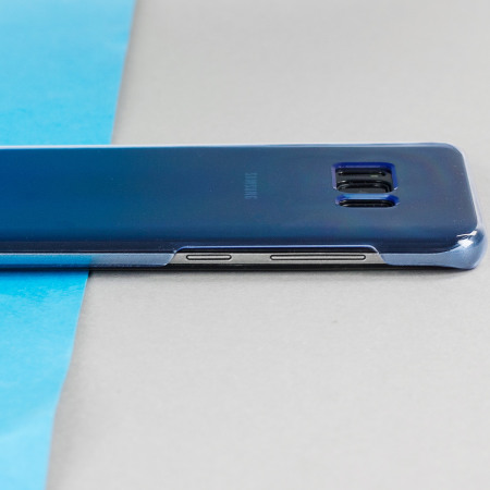Coque Samsung Galaxy S8 Plus Officielle Clear Cover – Bleue