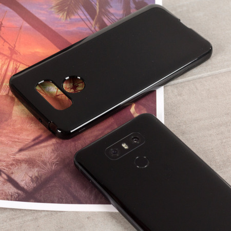 Olixar FlexiShield Case LG G6 Hülle in Schwarz