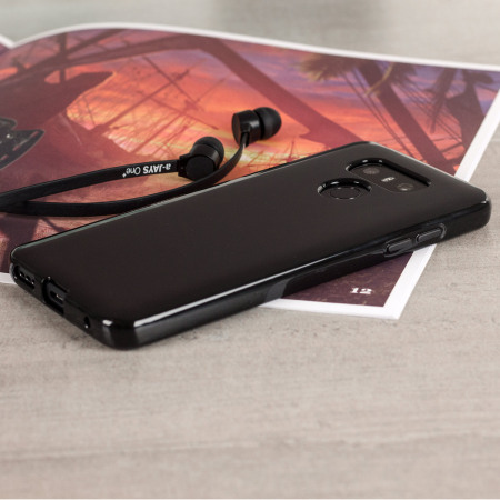 Olixar FlexiShield LG G6 Gel Case - Solid Black