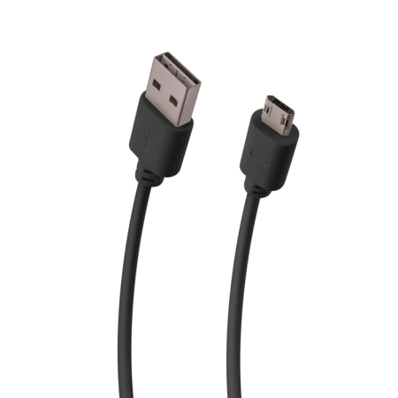 Forever Reversible Micro USB Charge and Sync Cable - Black