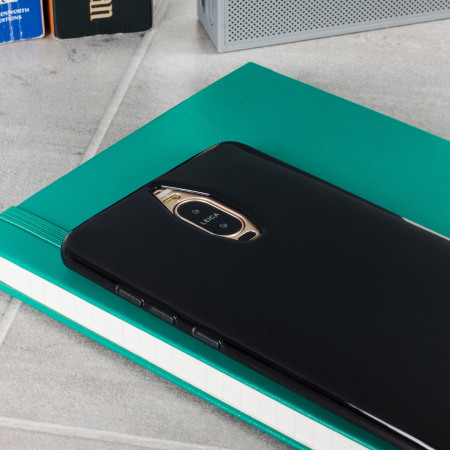 Olixar FlexiShield Huawei Mate 9 Pro Gel Case - Solid Black