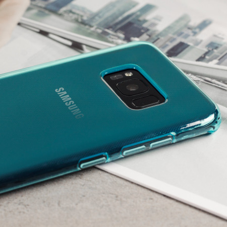 Olixar FlexiShield Samsung Galaxy S8 Gel Deksel - Blå
