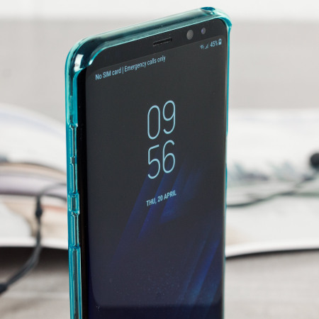 Coque Samsung Galaxy S8 Olixar FlexiShield - Bleue