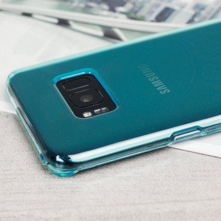 Olixar FlexiShield Samsung Galaxy S8 Gel Hülle in Blau