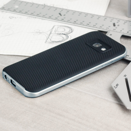 Olixar X-Duo Samsung Galaxy A5 2017 Case - Carbon Fibre Metallic Grey