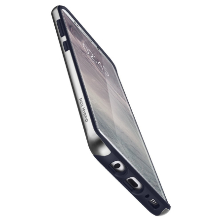 Spigen Neo Hybrid Case Samsung Galaxy S8 Hülle -Satin Silber