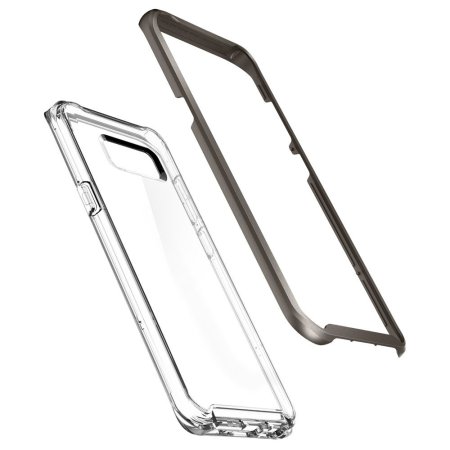 Spigen Neo Hybrid Crystal Case Samsung Galaxy S8 Hülle - Gunmetal
