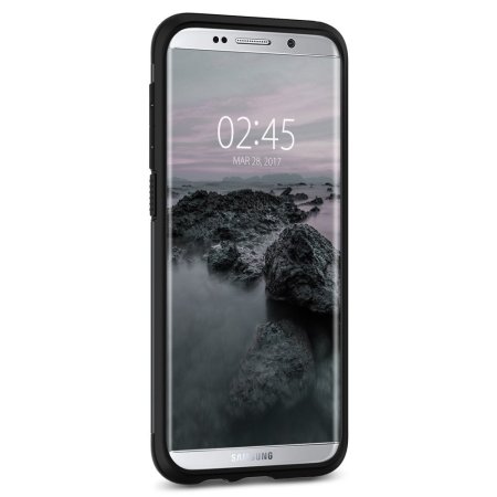 Spigen Slim Armor Case voor Samsung Galaxy S8 - Metal Leisteen