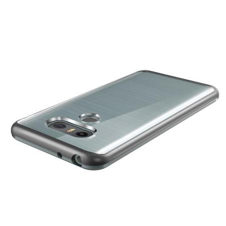 VRS Design Crystal Bumper LG G6 Case - Dark Silver