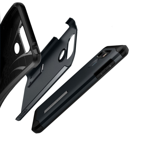 Spigen Slim Armor Case LG G6 Hülle - Metal Slate