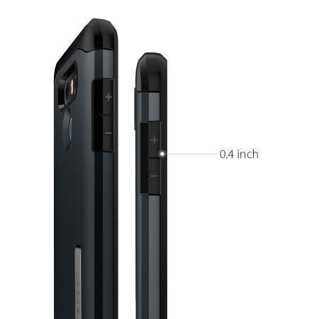 Spigen Slim Armor Case LG G6 Hülle - Metal Slate