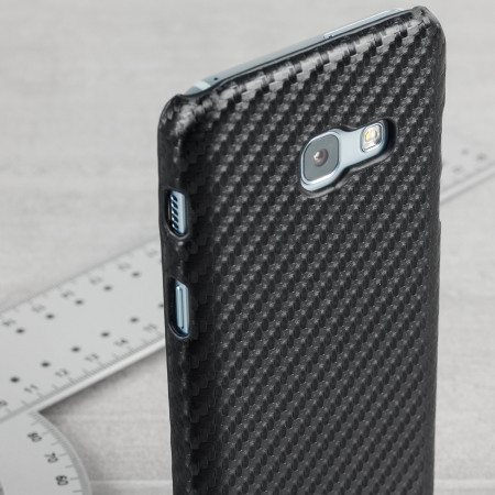 Samsung Galaxy A3 2017 Carbon Fibre Case - Black