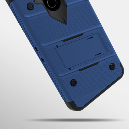 Zizo Bolt Series LG G6 Tough Case & Belt Clip - Blue