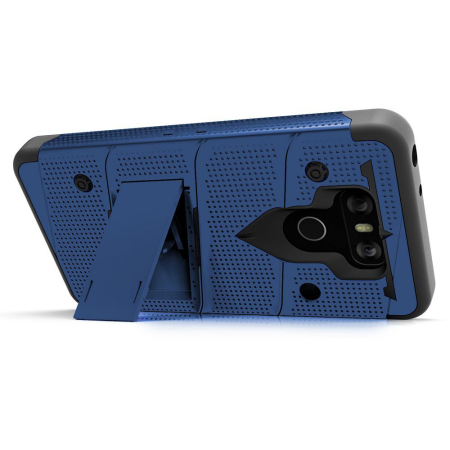 Zizo Bolt Series LG G6 Tough Case & Belt Clip - Blue