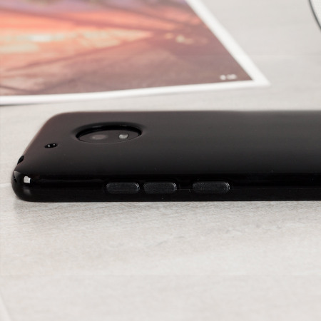 Olixar FlexiShield Motorola Moto G5 Plus Gel Case - Solid Black