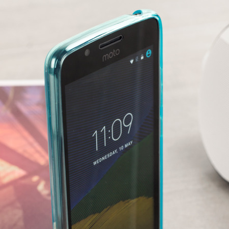 Olixar FlexiShield Motorola Moto G5 Plus Gel Case - Blue