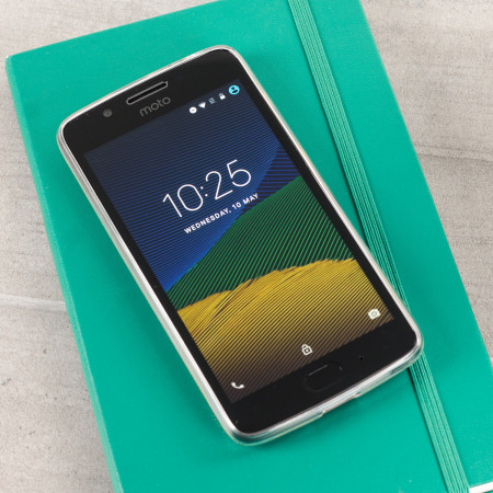 Olixar Ultra-Thin Motorola Moto G5 Deksel - 100% Klar