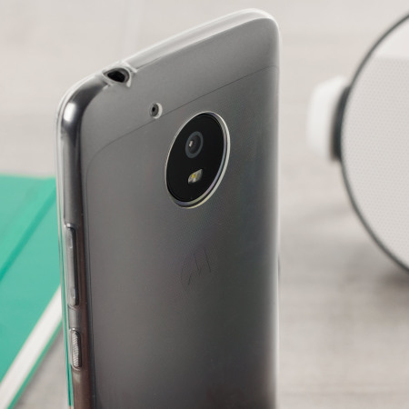 Funda Motorola Moto G5 Plus Olixar Ultra-Thin Gel - 100% Transparente