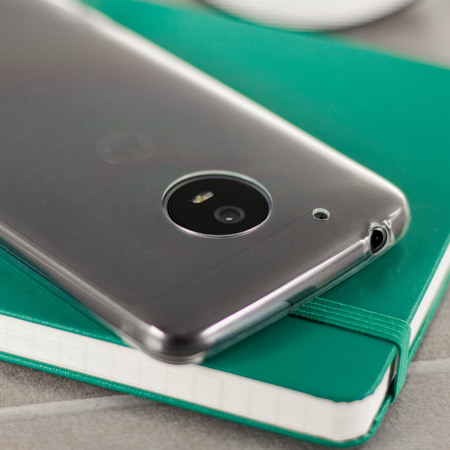 Olixar Ultra-Thin Motorola Moto G5 Plus Gel Case - 100% Clear