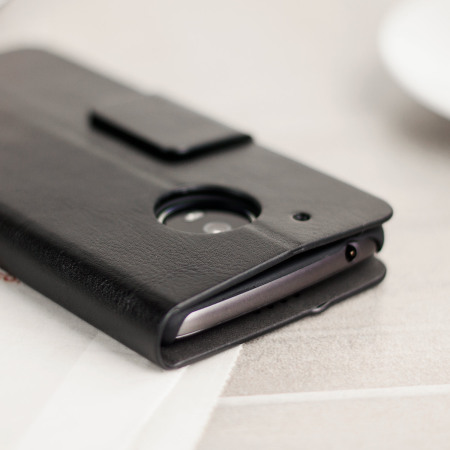 Housse Motorola Moto G5 Olixar Portefeuille avec support – Noire