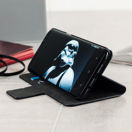 Housse Samsung Galaxy S8 Plus Olixar Portefeuille avec support – Noire