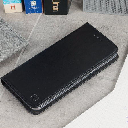 Olixar Leather Samsung Galaxy S8 Plus Executive Wallet Case - Black