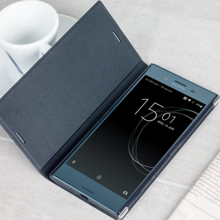 Official Sony Xperia XZ Premium Style Fodral - Svart