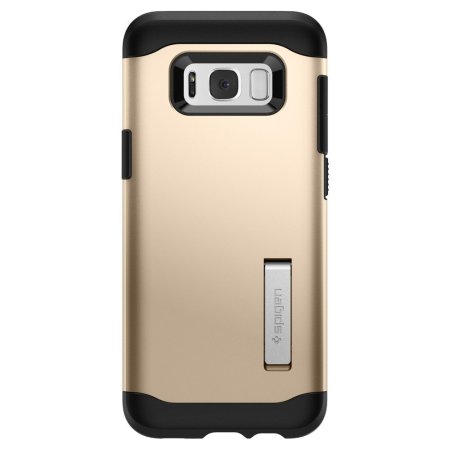 Coque Samsung Galaxy S8 Plus Spigen Slim Armor – Or champagne