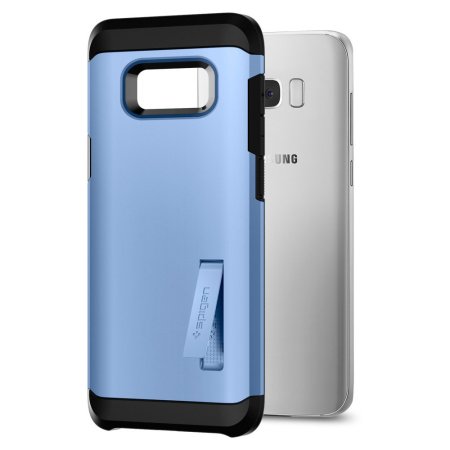 Spigen Tough Armor case voor Samsung Galaxy S8 Plus - Blauw