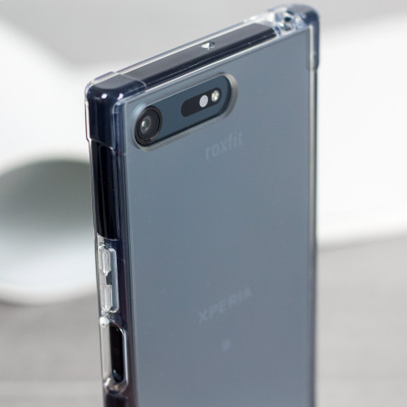 Roxfit Sony Xperia XZ Premium Pro Impact Gel Shell Case - Clear/Black