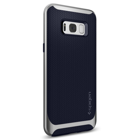 Spigen Neo Hybrid Crystal Case Samsung Galaxy S8 Plus Hülle  - Satin Silber