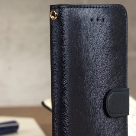 Hansmare Calf LG G6 Wallet Case - Blauw