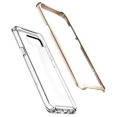 Spigen Neo Hybrid Crystal Samsung Galaxy S8 Plus Case - Gouden Esdoorn