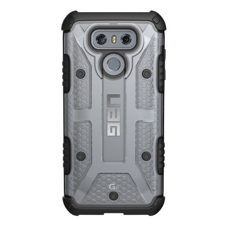 UAG Plasma LG G6 Protective Case - Ice / Black