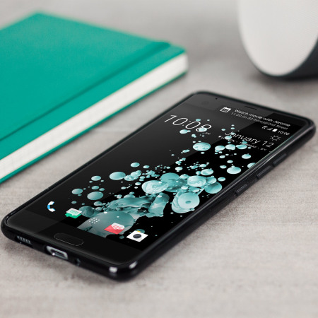 Coque HTC U Ultra FlexiShield en gel – Noire