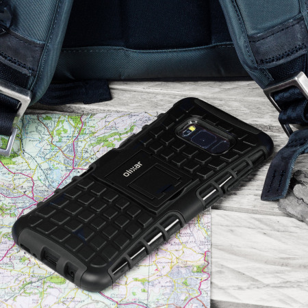 Olixar ArmourDillo Samsung Galaxy S8 Protective Case - Zwart