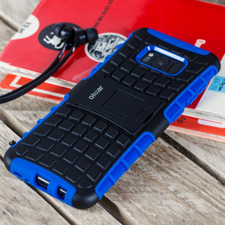 Olixar ArmourDillo Samsung Galaxy S8 Plus Protective Case - Blauw
