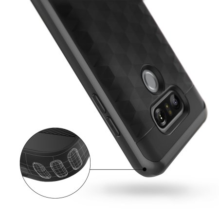 Coque LG G6 Caseology Parallax Series – Noire