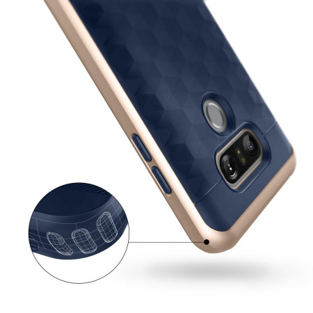 Funda LG G6 Caseology Parallax Series - Azul marino