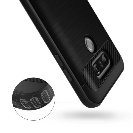 Caseology Vault Series LG G6 Case - Matte Black