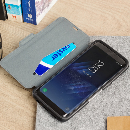 Coque Samsung Galaxy S8 OtterBox Strada à rabat – Noire
