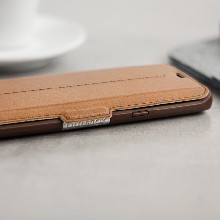 OtterBox Strada Series Samsung Galaxy S8 Ledertasche in Braun
