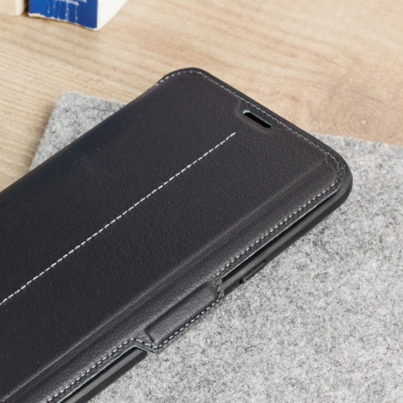 OtterBox Strada Series Samsung Galaxy S8 Plus Ledertasche in Schwarz