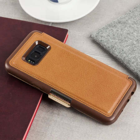 OtterBox Strada Samsung Galaxy S8 Plus Case - Brown