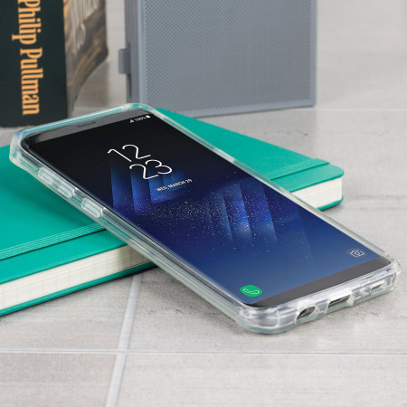 Olixar ExoShield Starke Snap-on Samsung Galaxy S8 Hülle - Klar