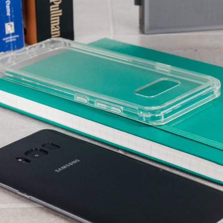 Coque Samsung Galaxy S8 Plus Olixar ExoShield Snap-on – Transparente