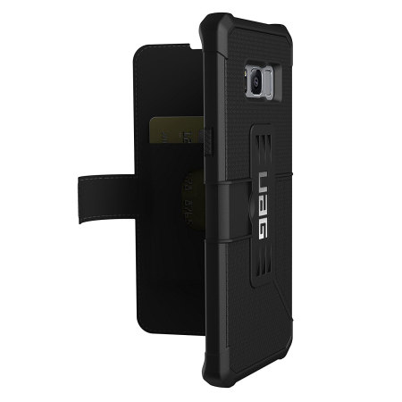 UAG Metropolis Rugged Samsung Galaxy S8 Wallet case Tasche in Schwarz