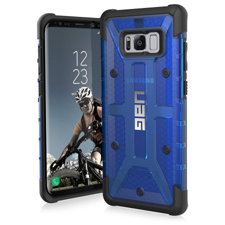 UAG Plasma Samsung Galaxy S8 Protective Case - Cobalt / Black