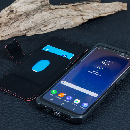 UAG Metropolis Rugged Samsung Galaxy S8 Plus Wallet Case - Magma Rood