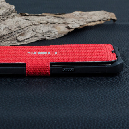 UAG Metropolis Rugged Samsung Galaxy S8 Plus Wallet case Tasche in Magma Rot